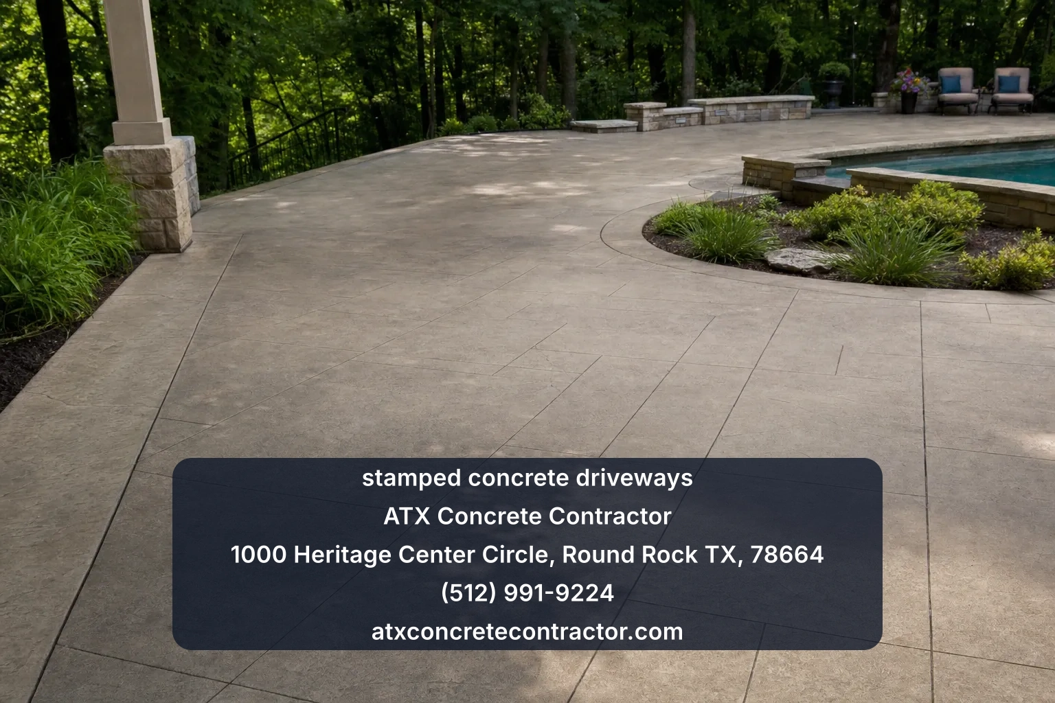 Benefits of a Stamped Concrete Driveway