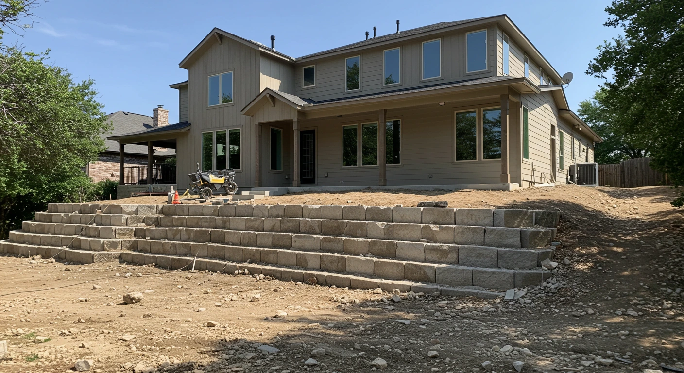 How Concrete Retaining Walls Can Prevent Erosion and Add Value to Austin Properties