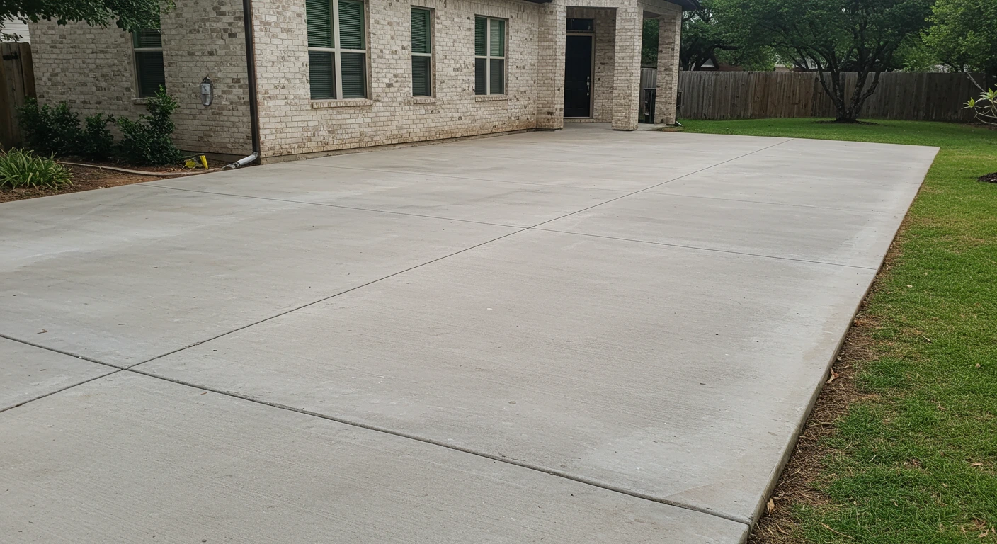 How to Choose the Right Finish for Your Concrete Patio in Central Texas
