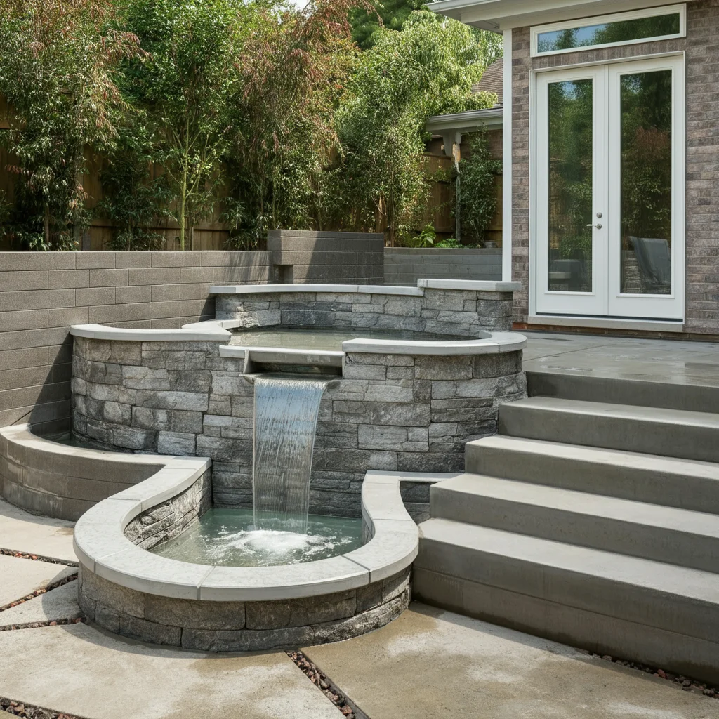 Transforming Your Backyard with Custom Concrete Features
