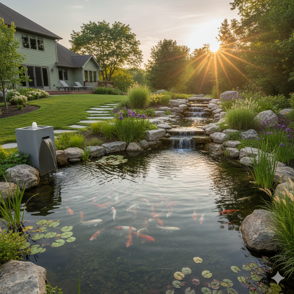 Seasonal Guide to Koi Pond Maintenance Near Cedar Park, TX: Filtration, Cleaning, and Algae Control