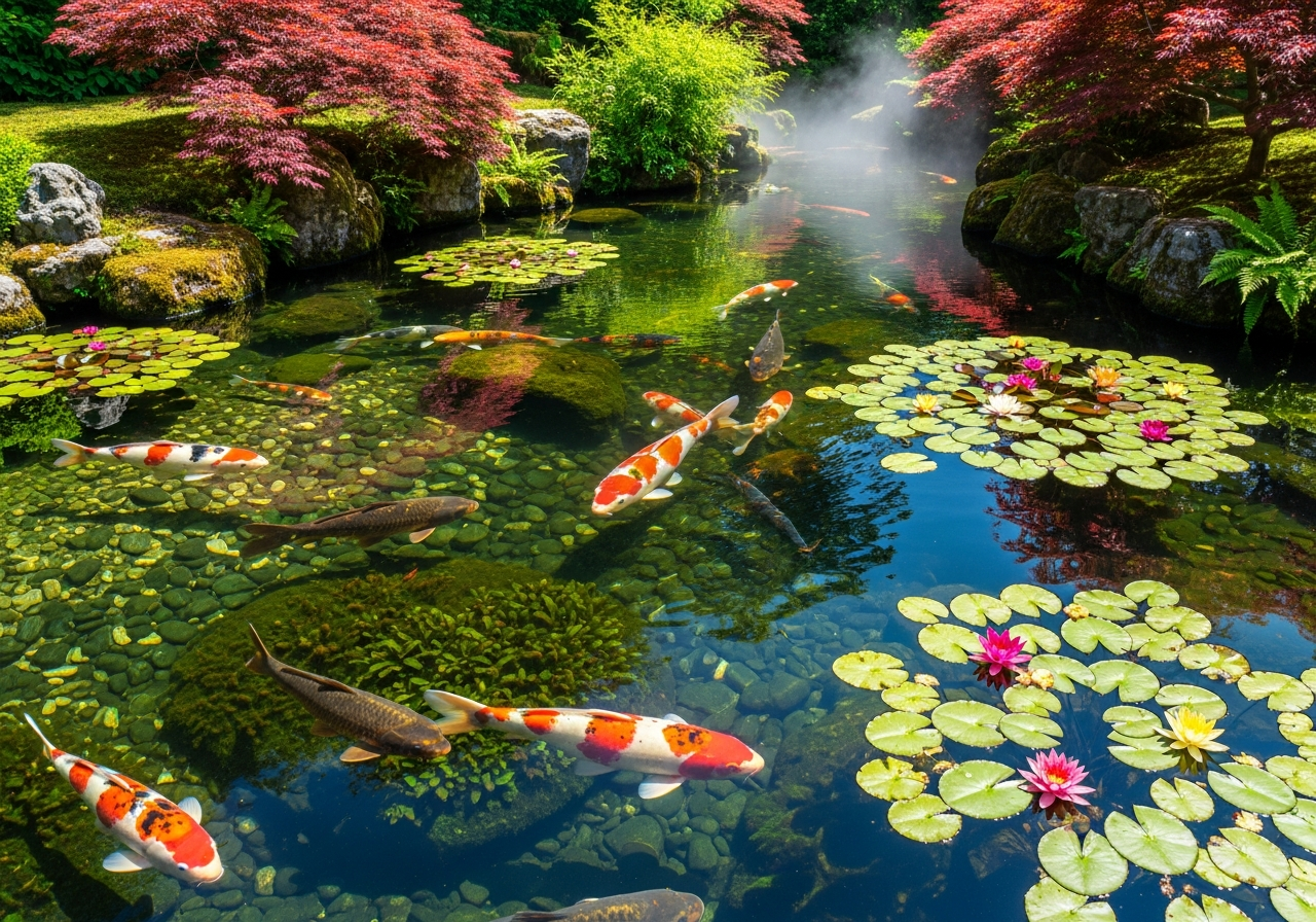 Common Koi Pond Problems in Austin, TX
