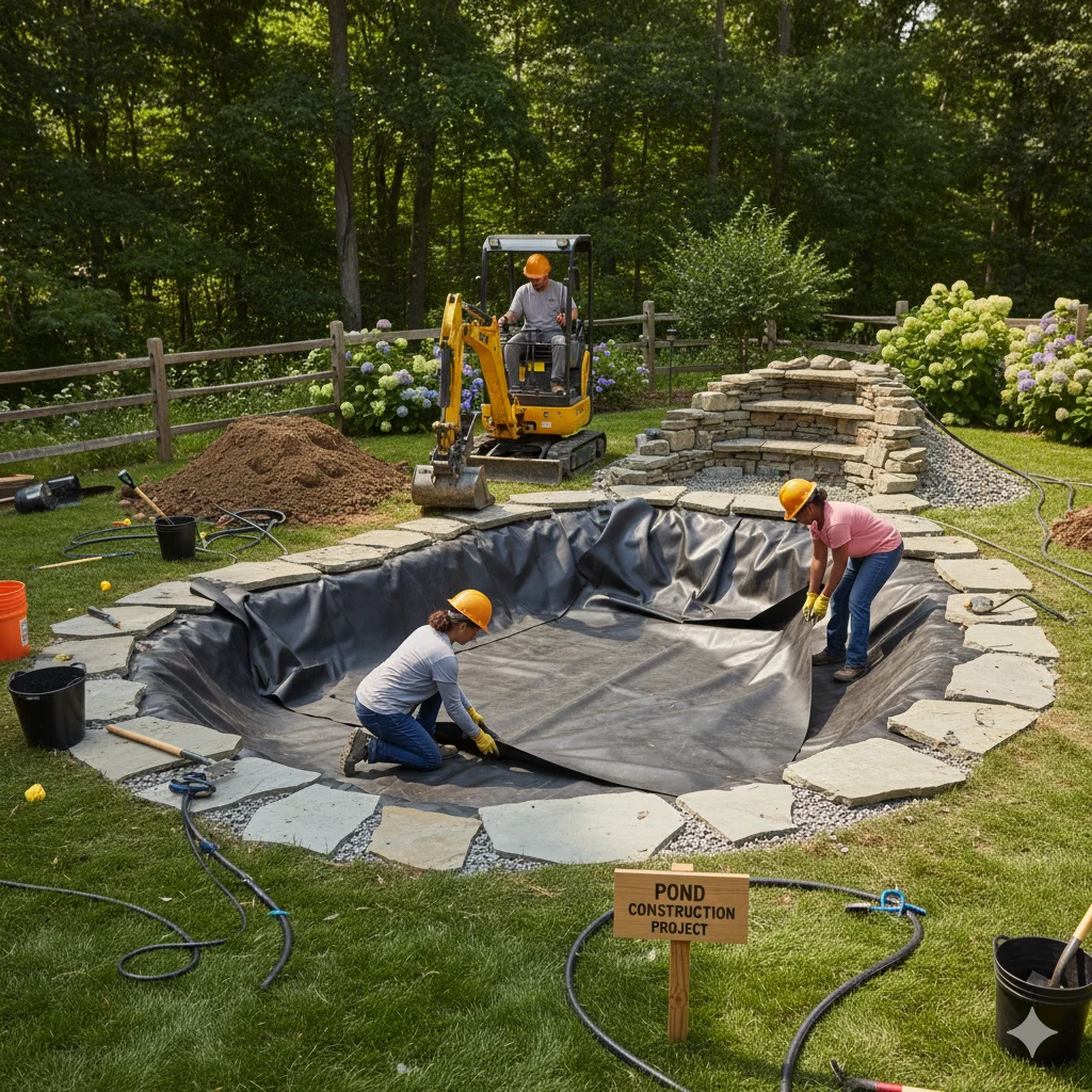 Professional Koi Pond Repair Services in Austin, TX