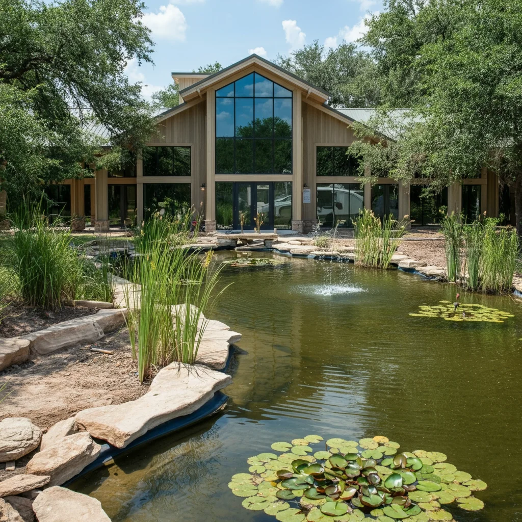 Why Austin Homeowners Should Schedule Mid-Summer Pond Maintenance