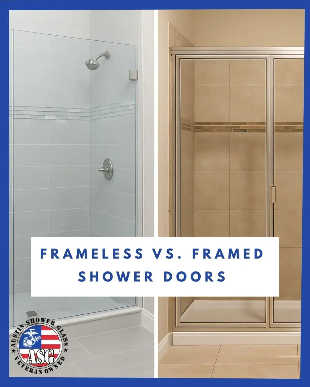 Frameless vs Semi-Frameless: Which Shower Glass Installation Fits Your Bathroom Layout in Bee Cave, TX?