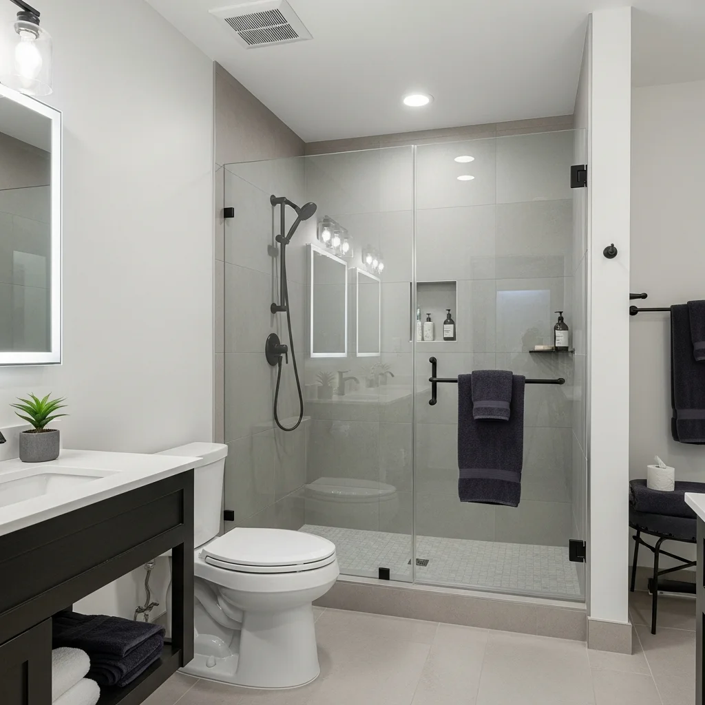 Transform Your Bathroom with Expert Shower Glass Installation