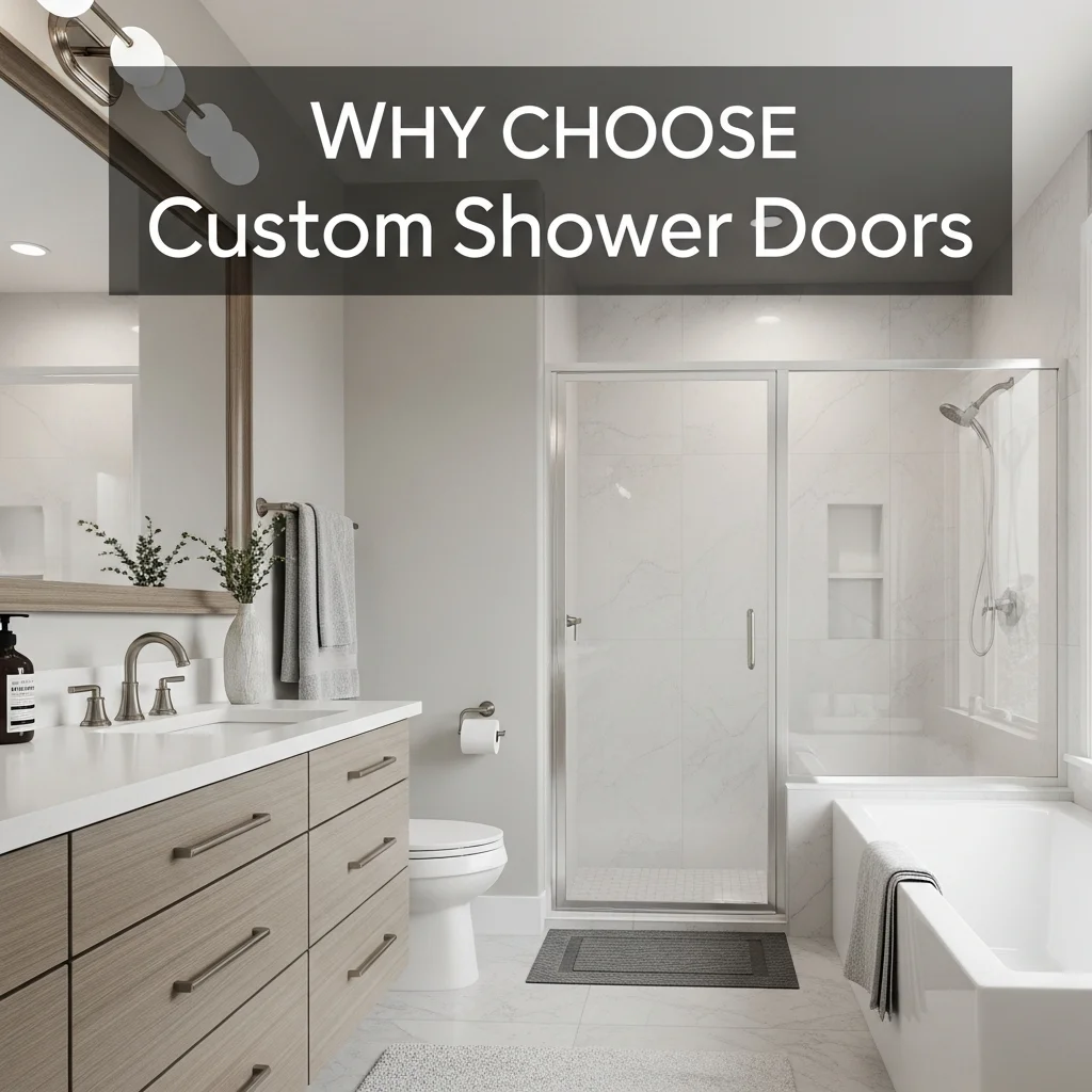 Why Homeowners Are Choosing Custom Shower Doors for Their Bathrooms