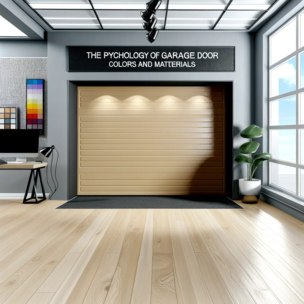 The Psychology of Garage Door Colors and Materials in Home Design