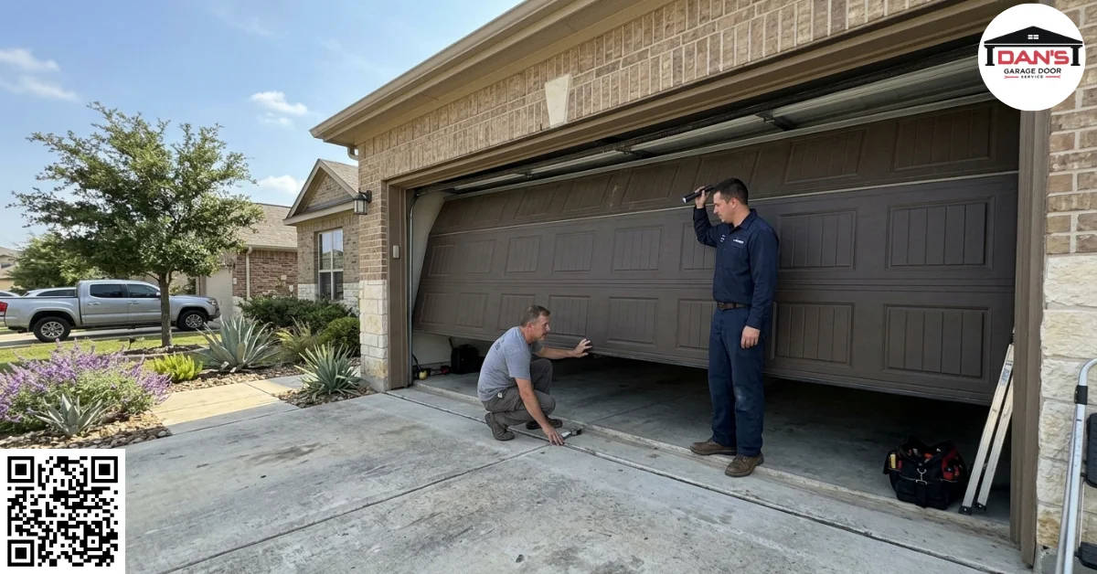 Garage Door Repair in New Braunfels, TX: What to Do When Your Door Won’t Close