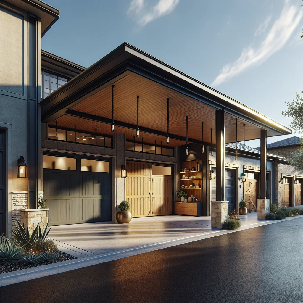 The New Wave of Garage Door Styles and Features for Homes in New Braunfels, TX