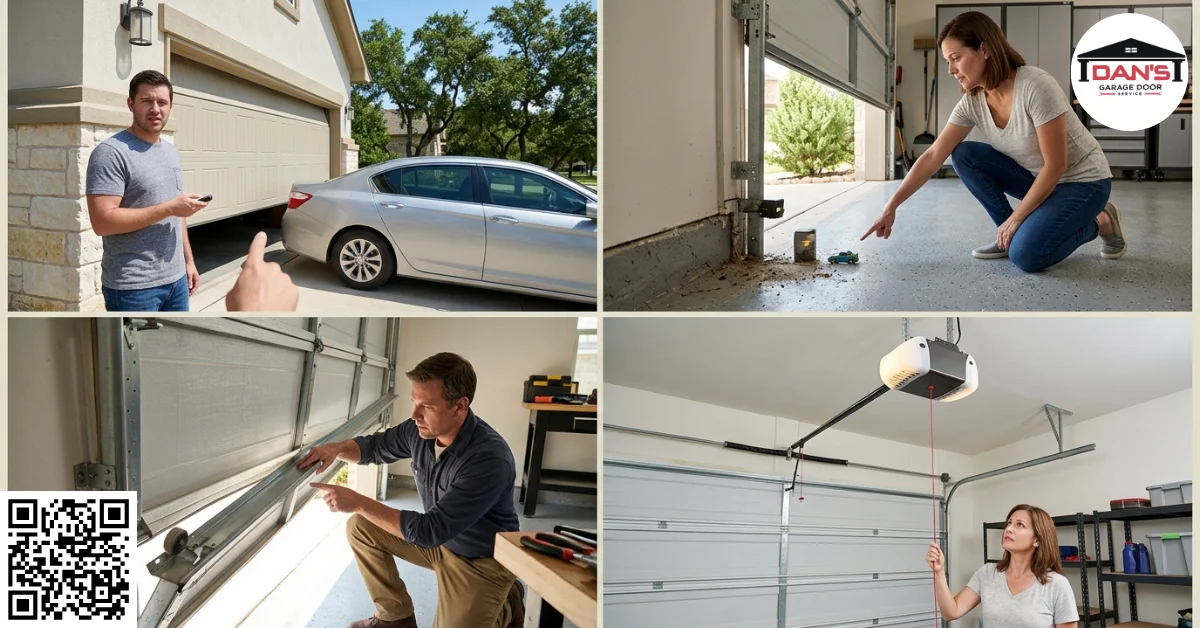 Why Won’t Your Garage Door Close in New Braunfels, TX? The Ultimate Troubleshooting Guide