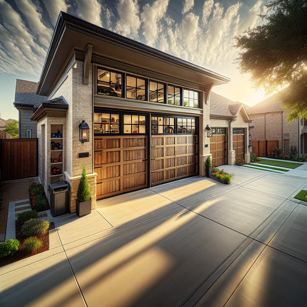 Are Garage Door Windows Worth It for Homeowners in Garland, TX? Design Benefits You Might Not Expect