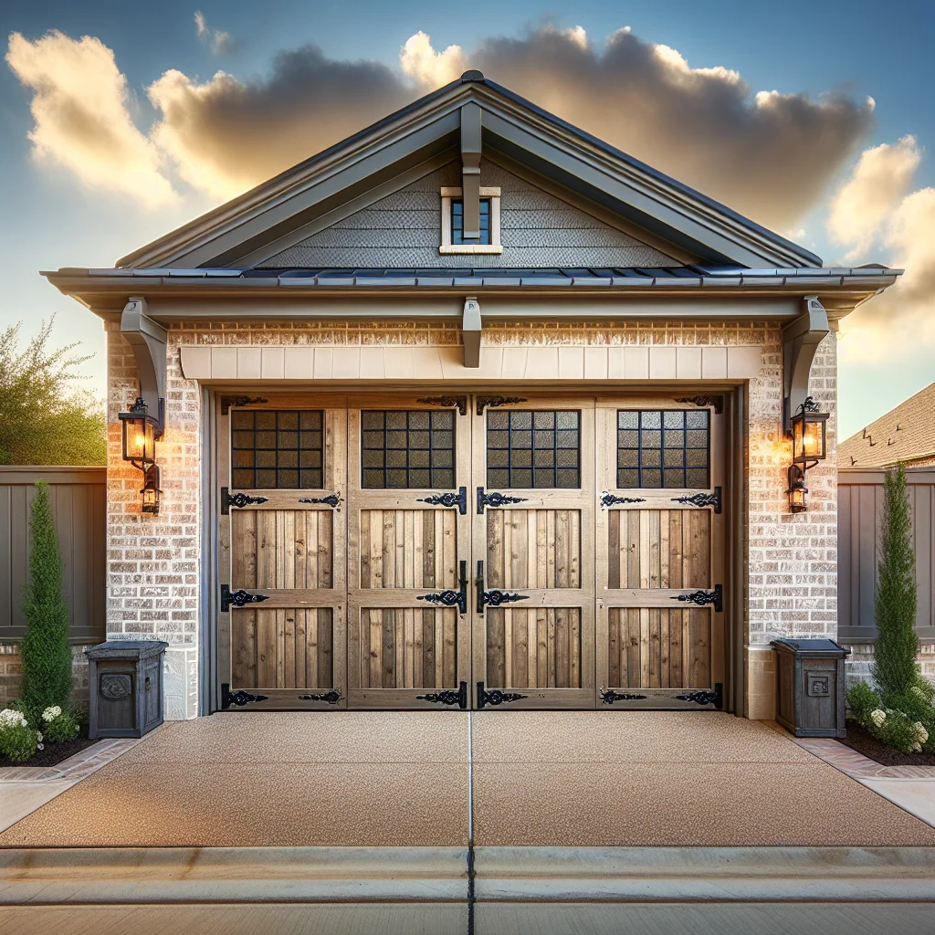 Decorative Garage Door Hardware That Adds Character Without Overdoing It in Garland, TX