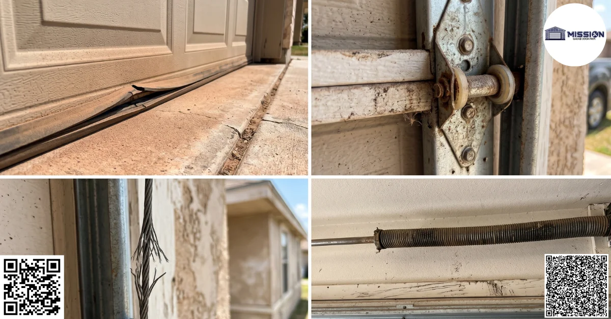 Garage Door Repair in Mission, TX: Common Heat, Dust, and Wear-Related Problems