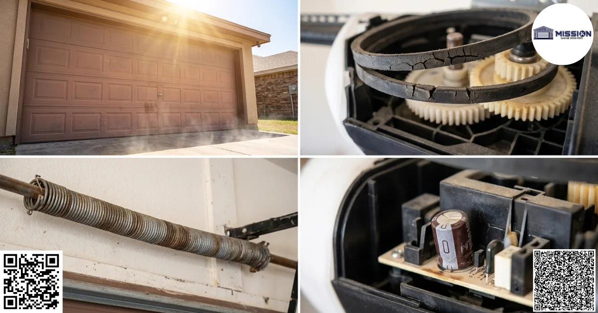 Stuck in the Driveway? Your Guide to Garage Door Repair in Mission, TX