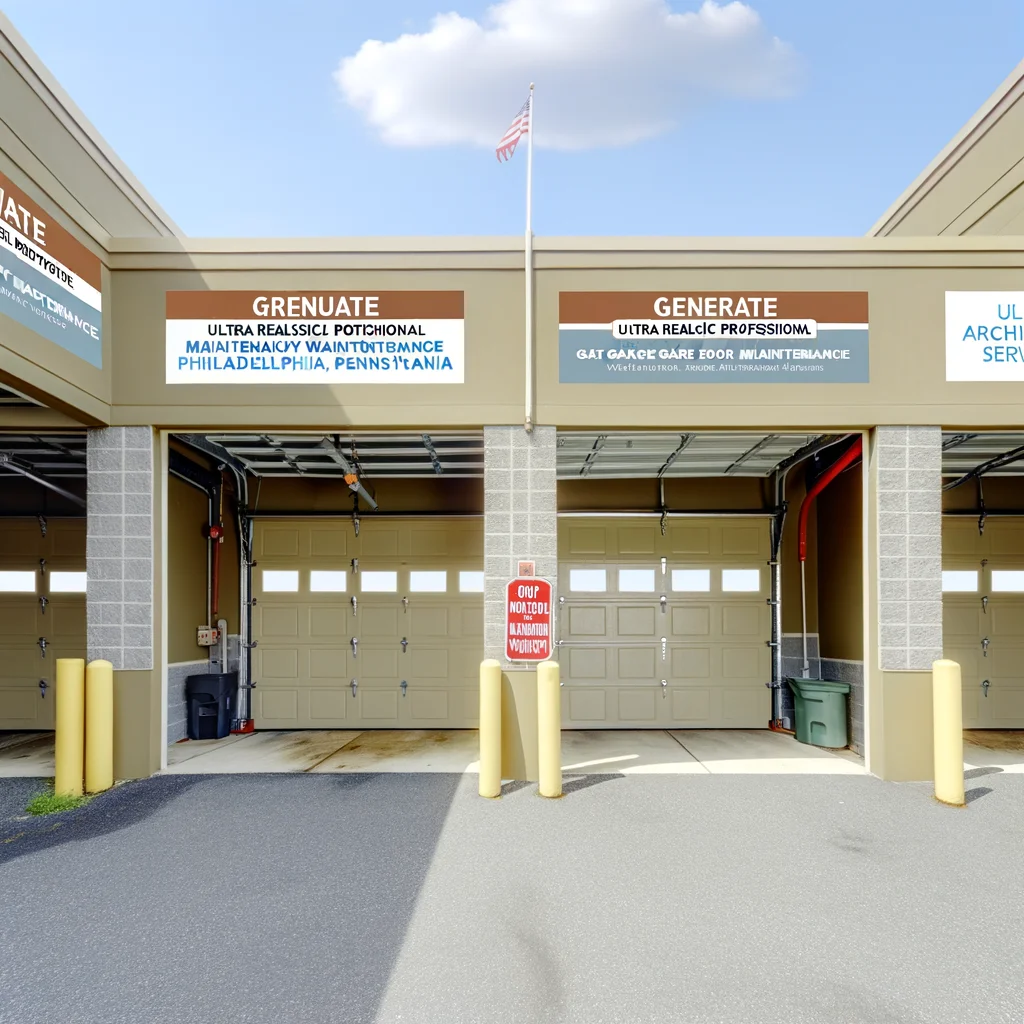 Warning Signs Your Garage Door Is Begging for Maintenance in Philadelphia, PA