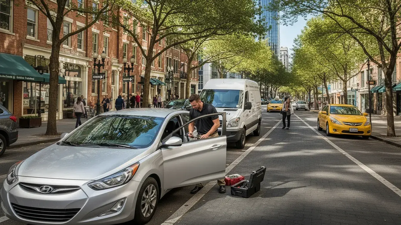 Locked Keys in Car? Chicago Locksmiths Provide Fast Entry