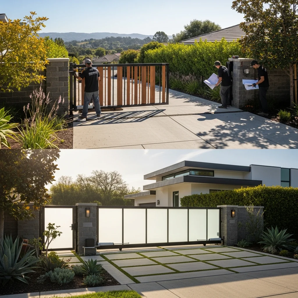 Automatic Gate Installation in the SF Bay Area – How It Improves Security and Curb Appeal