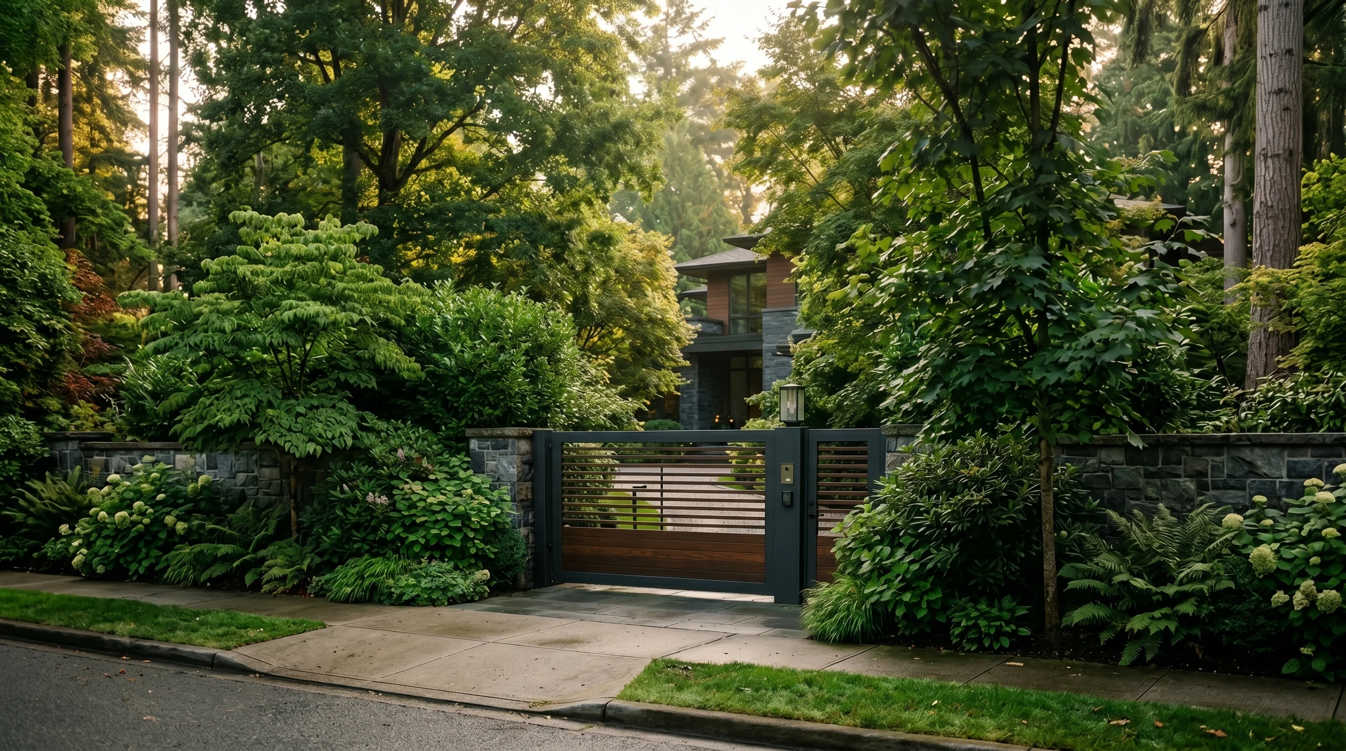 How a Driveway Gate Can Improve Privacy and Security at the Same Time