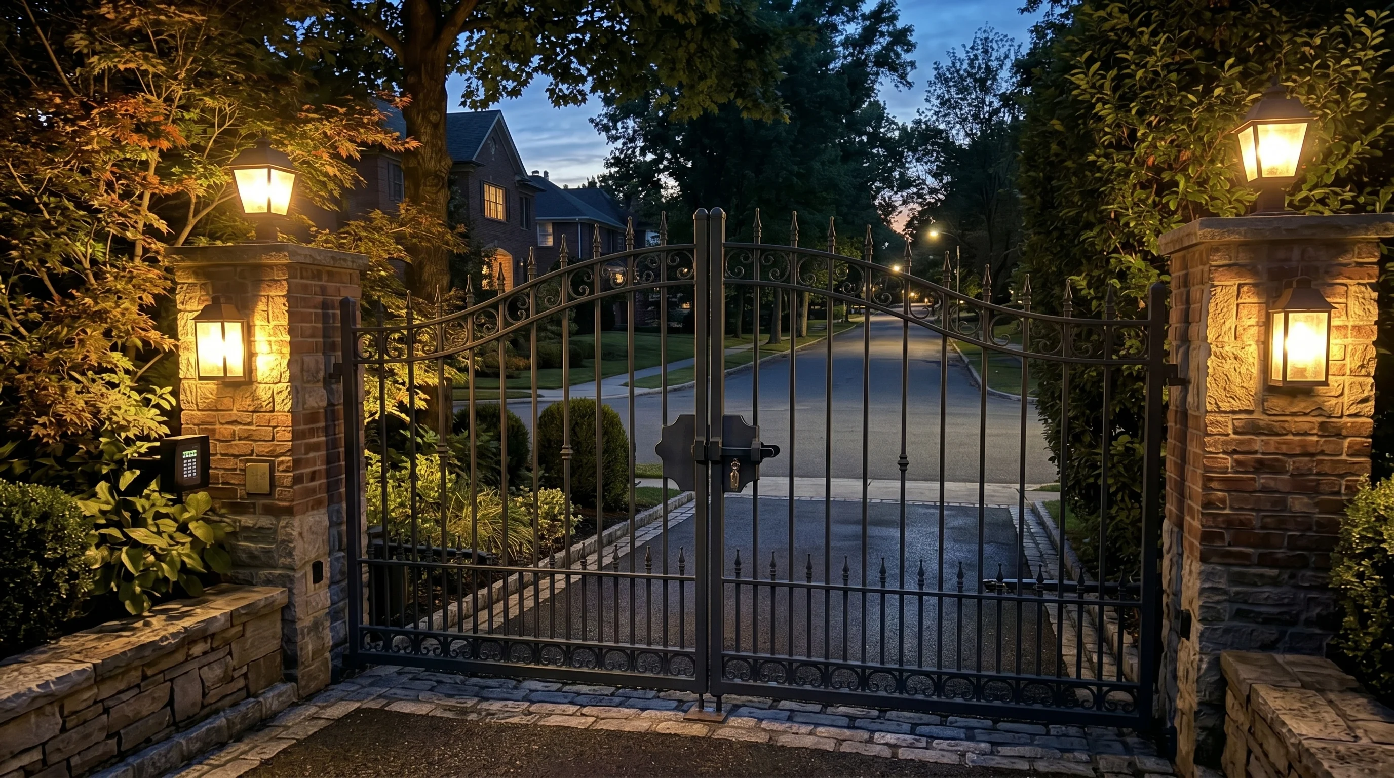 How a Driveway Gate Creates a Safer and More Controlled Entry