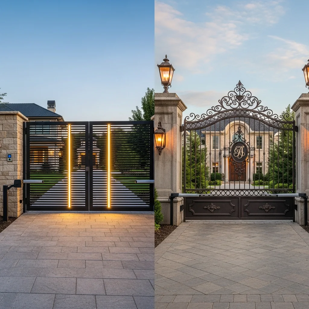The Ultimate Driveway Gate Showdown: Which Style Suits Your Home Best?