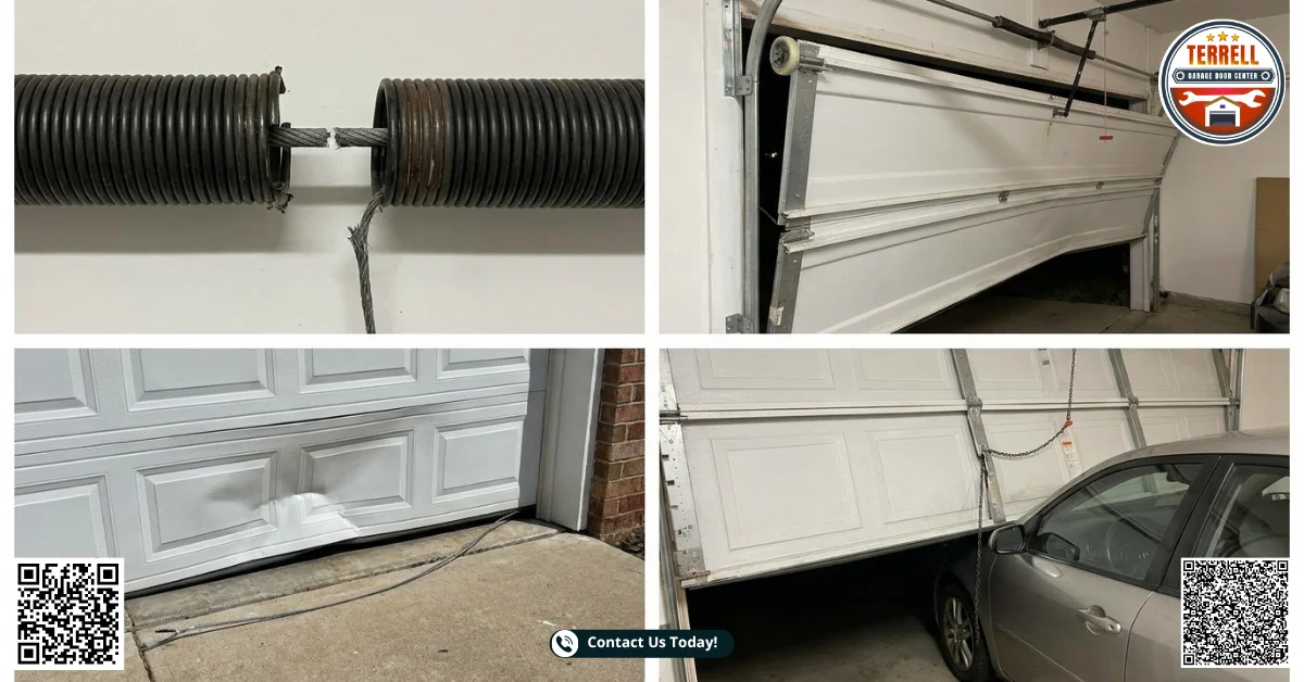 Is Your Garage Door Stuck? When to Call for Emergency Repair in Terrell, TX
