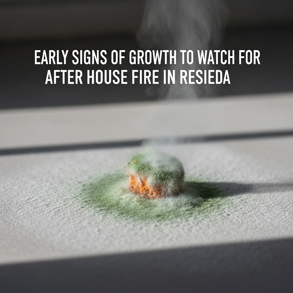 Early Signs of Mold Growth to Watch for After a House Fire in Reseda